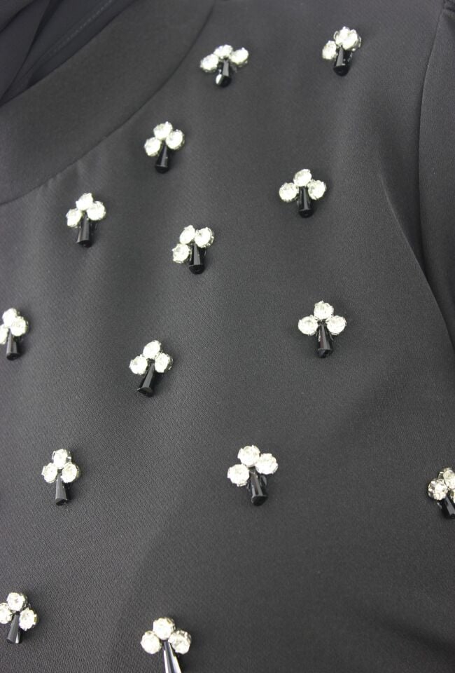 2246 - ÇİĞDEM KALEM TAŞLI KREP TESETTÜR ABİYE