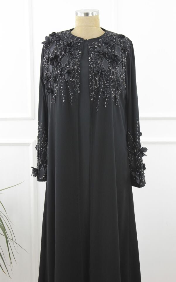 21211 - KARDELEN NİL İPEK ABAYA FERACE