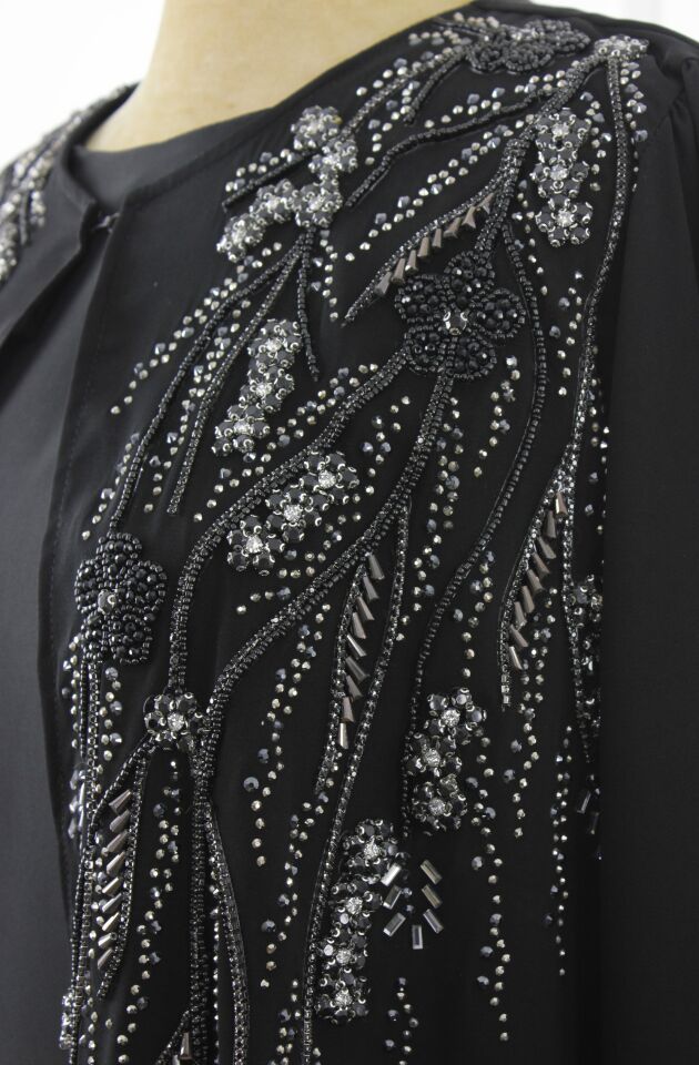 21212 - KATRE NİL İPEK ABAYA FERACE