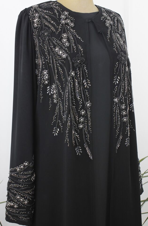 21212 - KATRE NİL İPEK ABAYA FERACE